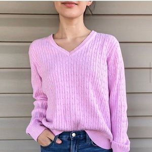 100% cotton sweater